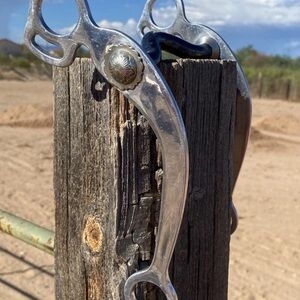 Horse Cutter Reiner bit, 5” sweet iron